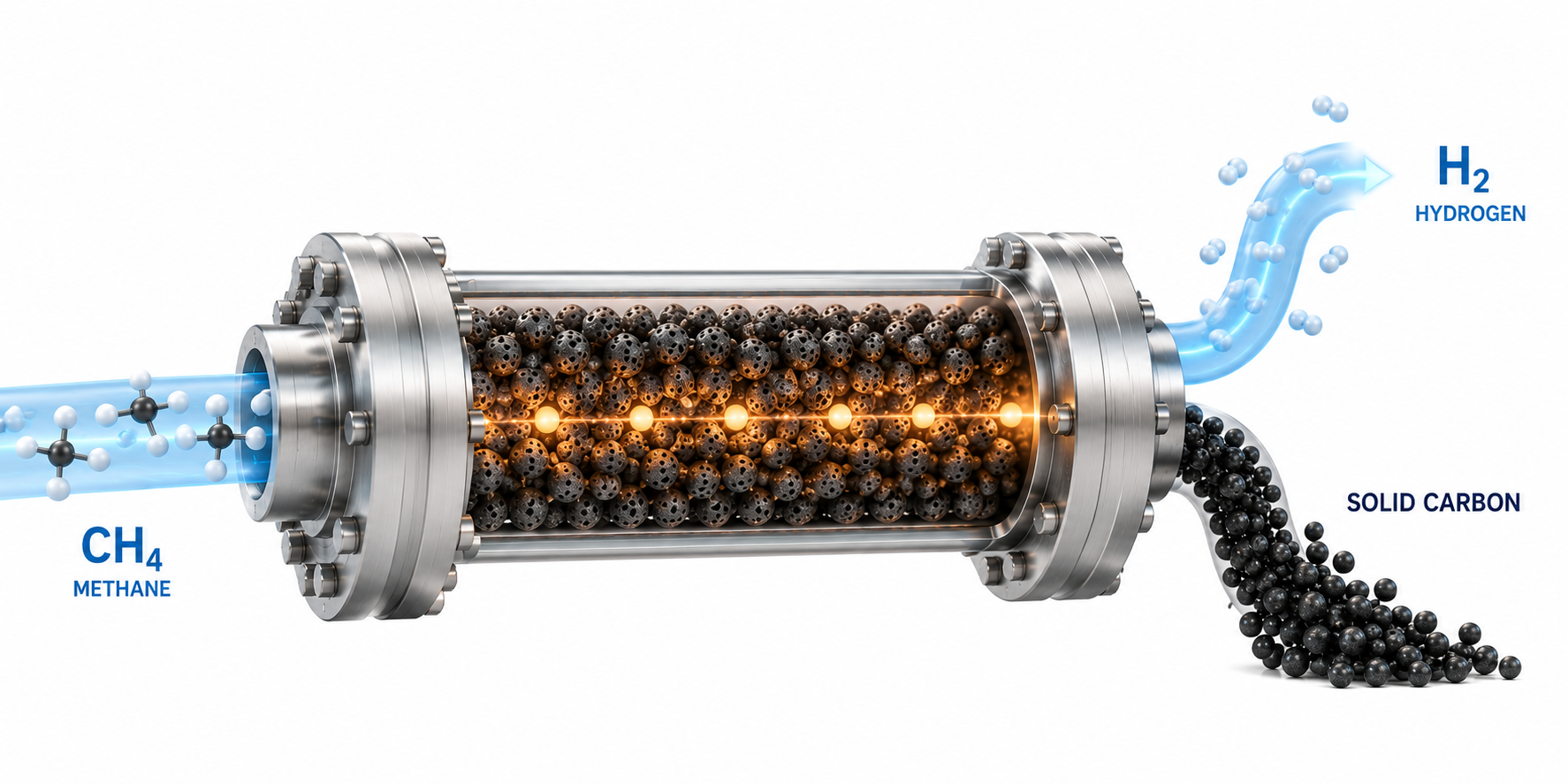 Catalytic Methane Decomposition for Hydrogen and Solid Carbon Production